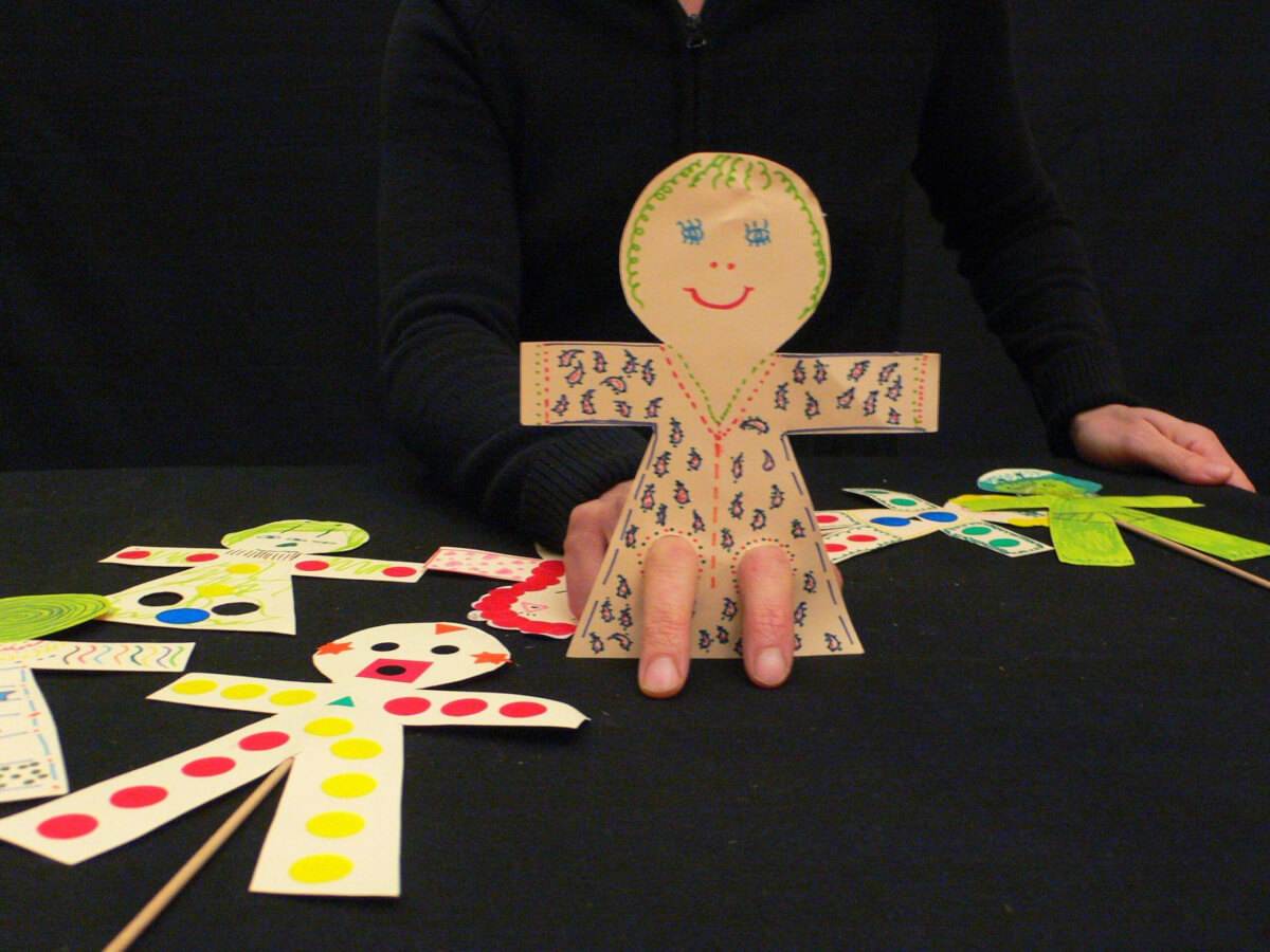 Llufa caminadora del taller de titelles de pengim-penjam titelles